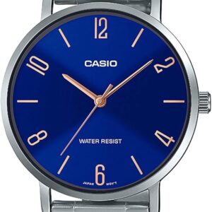 Casio MTP-VT01D-2B2 Men's Stainless Steel Minimalistic Blue Dial 3-Hand Watch 1. A captivating introduction that hooks the reader and introduces the topic of perfumes. 2. A detailed explanation of the topic, providing valuable insights, tips, or unique perspectives that will interest perfume enthusiasts. 3. Use subheadings to break up the content into easily digestible sections, making it more reader-friendly. 4. Include a list of popular perfumes related to the topic, highlighting their unique features and appeal. 5. Conclude with a strong closing statement that encourages readers to share their thoughts or experiences related to the topic. 6. Ensure the article adheres to SEO best practices by using appropriate headings (H1, H2, H3), meta descriptions, and internal/external links where relevant.