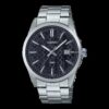 Casio MTP-VD03D-1A Black Analog Quartz Simple Classic Design Men's Casual Watch