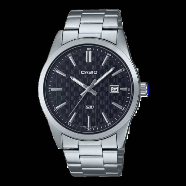 Casio MTP-VD03D-1A Black Analog Quartz Simple Classic Design Men's Casual Watch