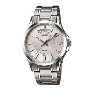 Casio New Original MTP-1381D-7A Men’s Analog Stainless Steel Watch WR 50M MTP1381