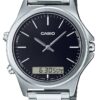 Casio Analog Digital Black Dial MTP-VC01D-1E MTPVC01D-1 Men's Watch