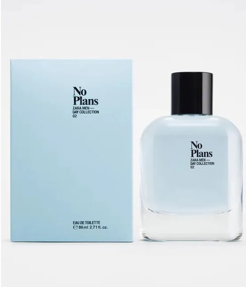 ZARA Men Day Collection No Plans And No Plans Summer Edt 80ml