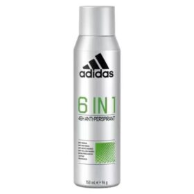 Adidas 6-In-1 48H Anti-Perspirant Deodorant Clear 150ml