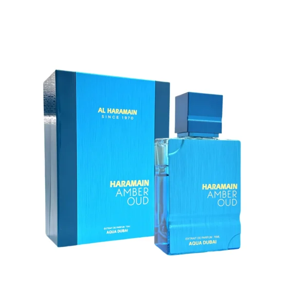 Al Haramain Amber Oud Aqua Dubai Extrait De Parfum 100ml - Image 2